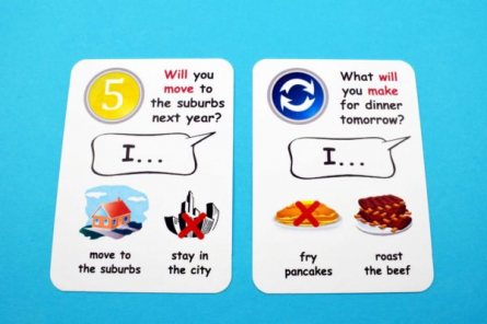Creativo - Fun card English Future Simple