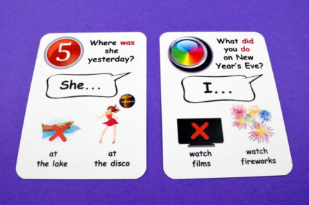 Creativo - Fun card English Past Simple