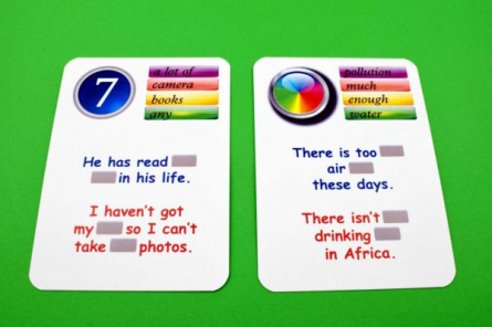 Creativo - Fun card English Countable and Uncountable Nouns