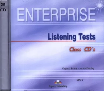 Enterprise 1, 2, 3, Plus, 4 Listening Tests - Audio CDs (2)