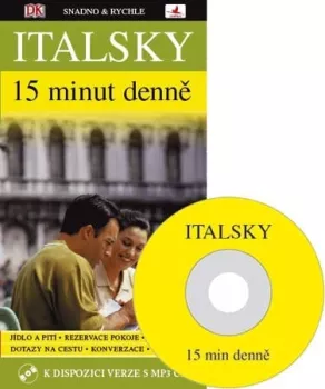Italsky 15 minut denně + CD MP3