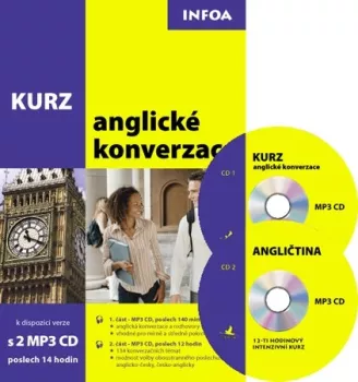 Kurz anglické konverzace - kniha + 2 CD