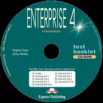 Enterprise 4 Intermediate - Tests booklet CD-ROM
