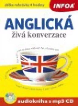  Audiokniha - Anglická živá konverzace + mp3  CD (VÝPRODEJ)