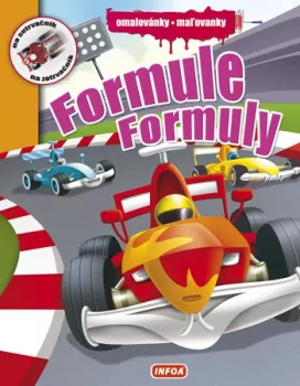 Omalovánky / Maľovanky - Formule / Formuly (CZ/SK vydanie)