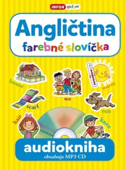 Audiokniha - Angličtina - farebné slovíčka + MP3 CD (SK vydanie)