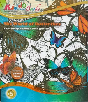 Kiddo - The World of Butterflies with Glitter