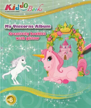 Kiddo - My Unicorns Album with Glitter