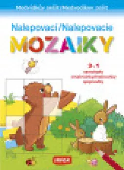  Nalepovací mozaiky/Nalepovacie mozaiky - Medvídkův sešit/Medvedíkov zošit (CZ/SK vydanie) (VÝPRODEJ)